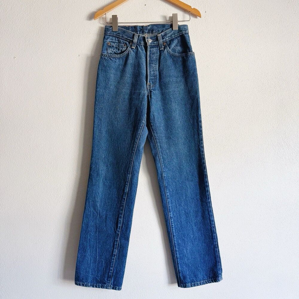 80s vintage Levi’s xx 501 straight leg jeans